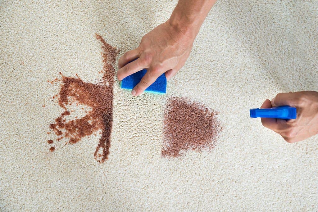Professional carpet stain removal service in Christchurch and Auckland by Triple Star Commercial Cleaning.