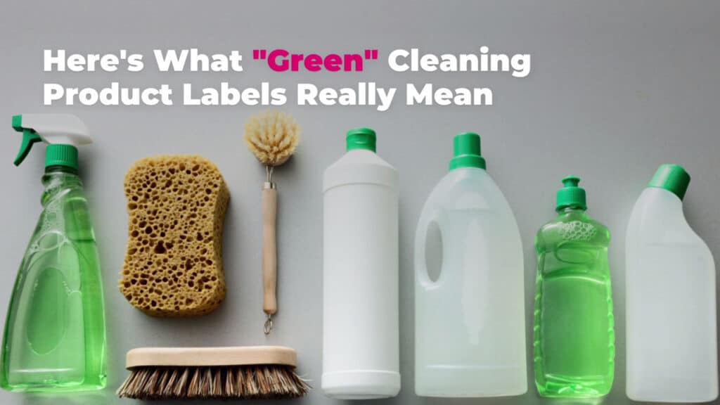 Green Cleaning Labels