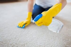 How to sanitize carpet without steam cleaner