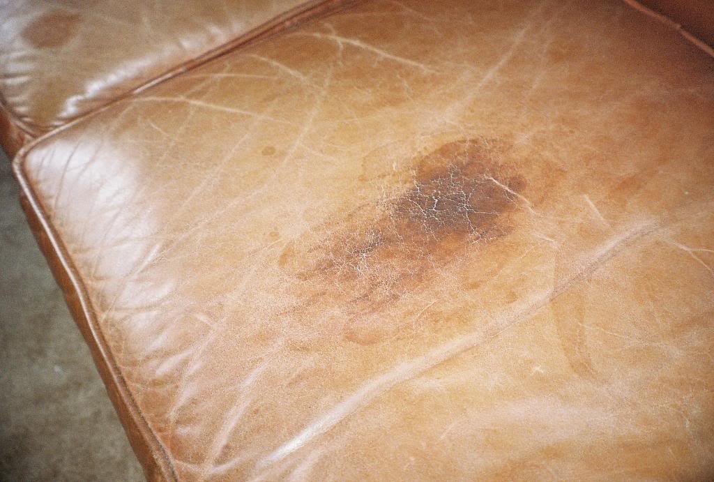 How to remove water stains & more from leather office chairs