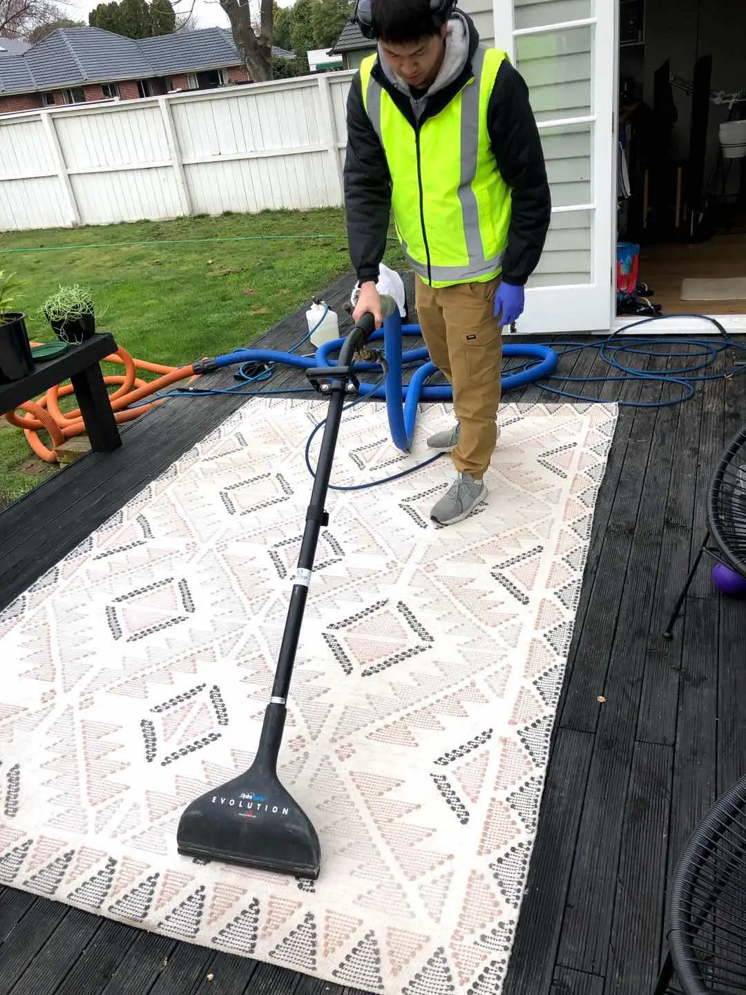 Professional rug cleaning services by Triple Star Commercial Cleaning in Christchurch and Auckland.