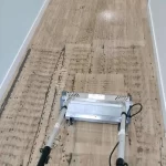 Triple Star Commercial Cleaning using industrial-grade machines for deep floor scrubbing and wax removal in Auckland and Christchurch.